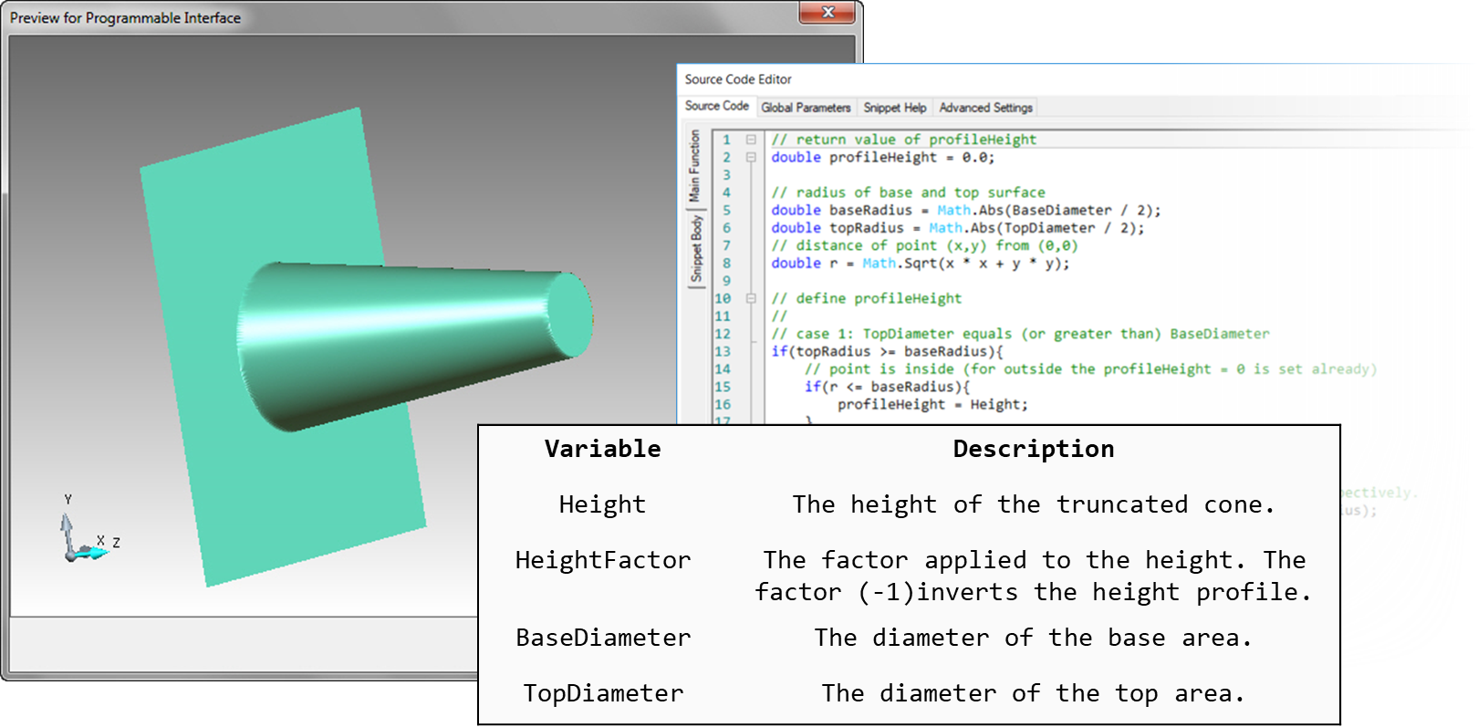 programming-a-truncated-cone-surface-lighttrans